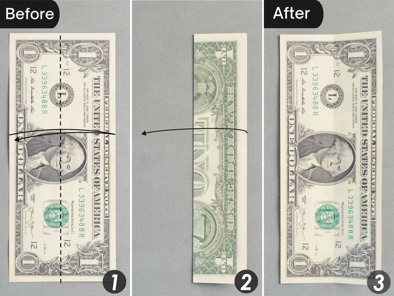 dollar bill origami shirt | origamiok