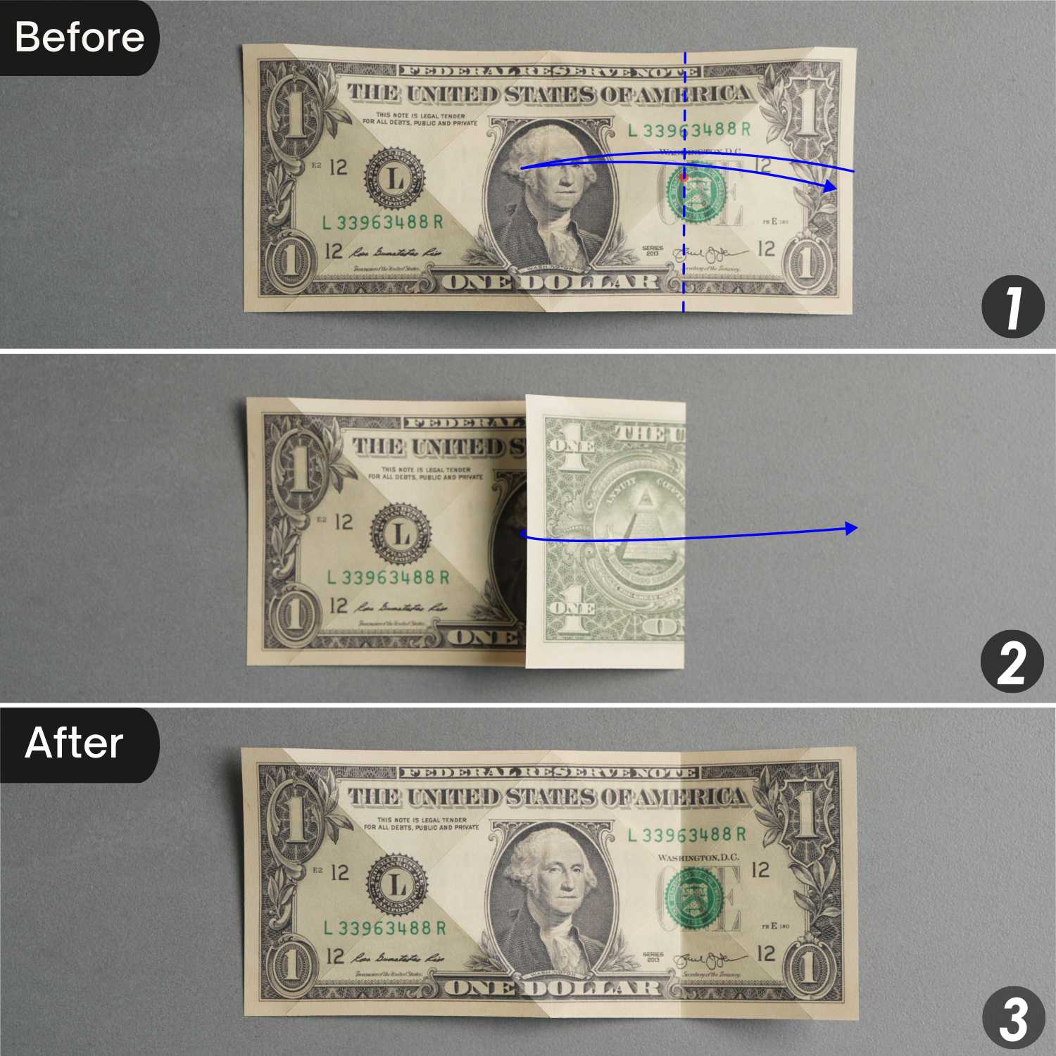 dollar bill origami turtle | origamiok
