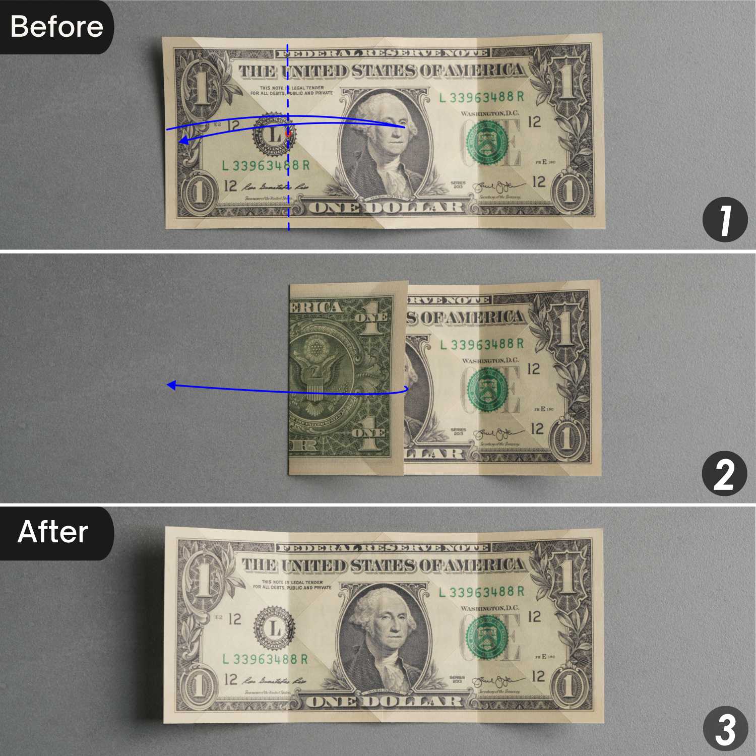 dollar bill origami turtle | origamiok