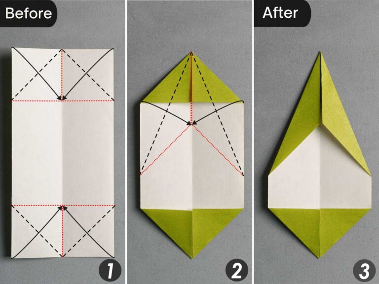 Easy Origami Tulip: Step by Step Instructions - OrigamiOK