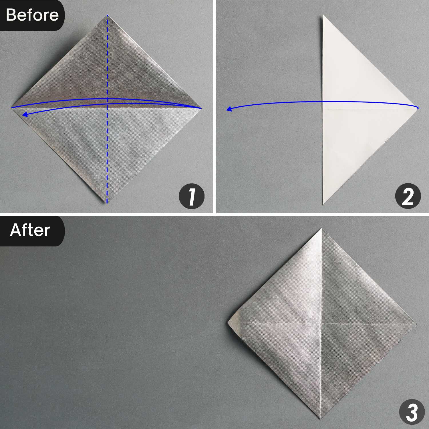 gum wrapper origami crane | origamiok
