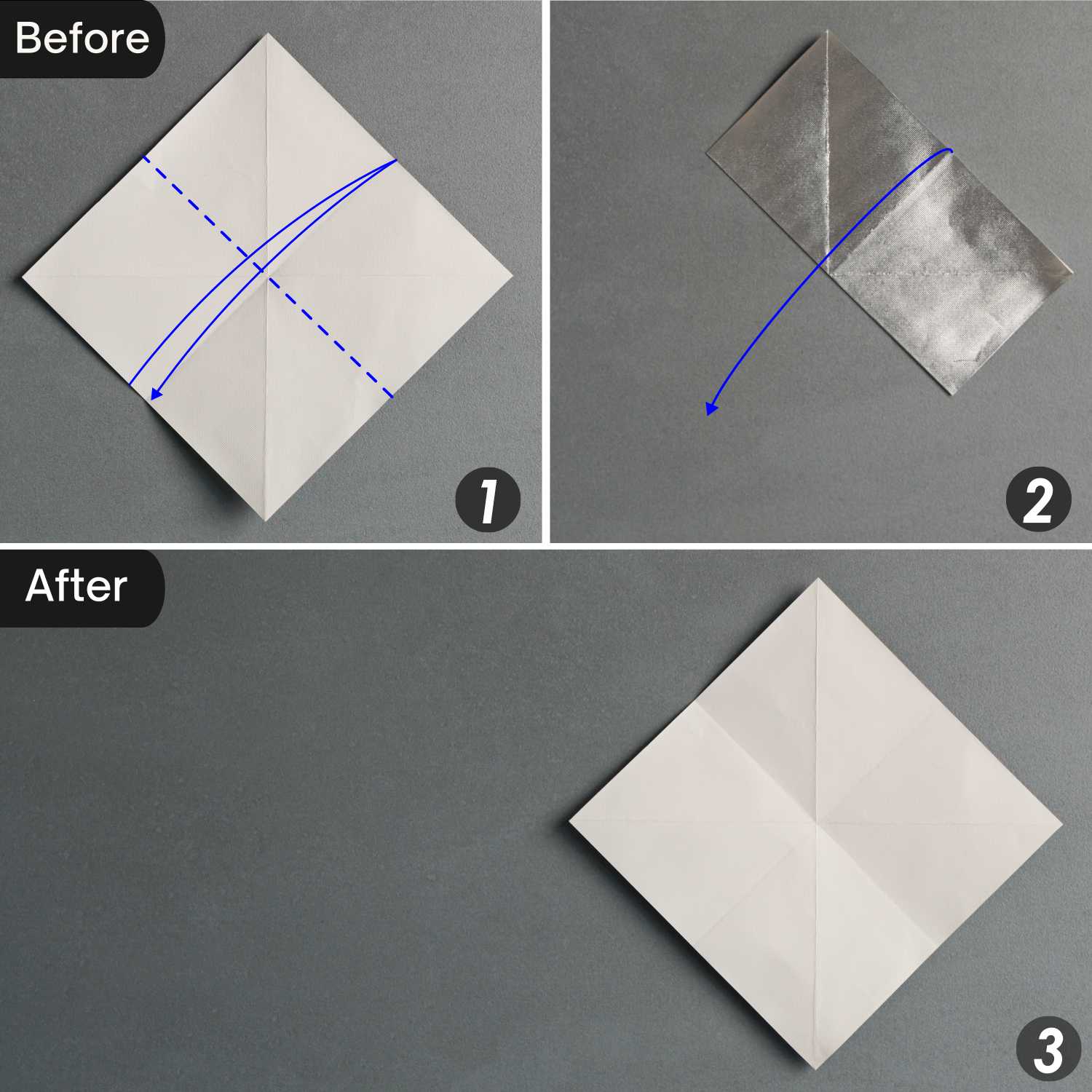 gum wrapper origami crane | origamiok