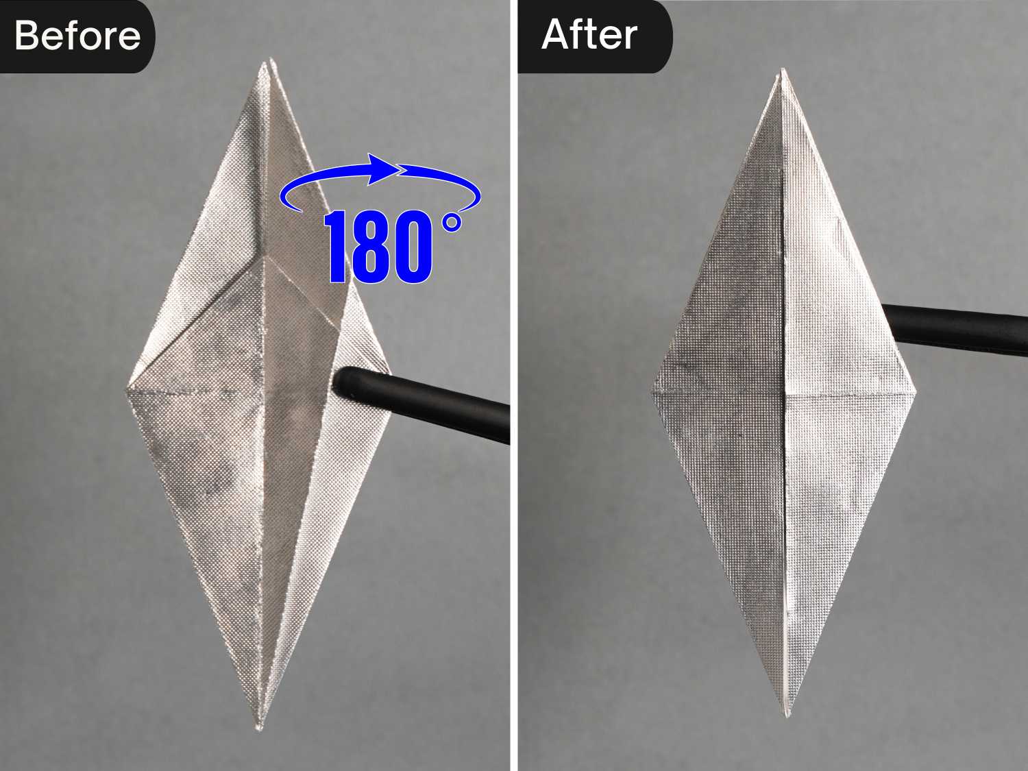 gum wrapper origami crane | origamiok