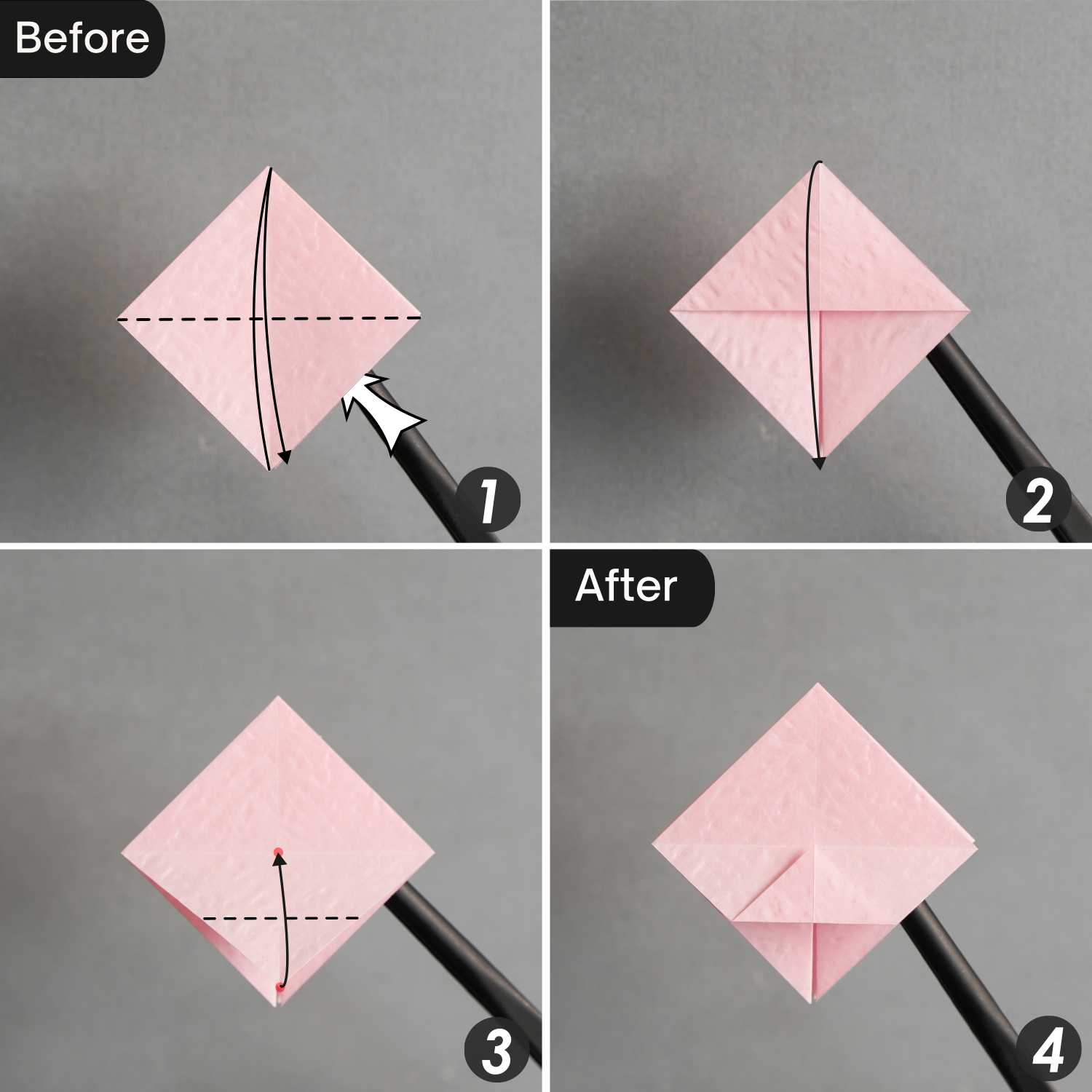 origami carnation | origamiok