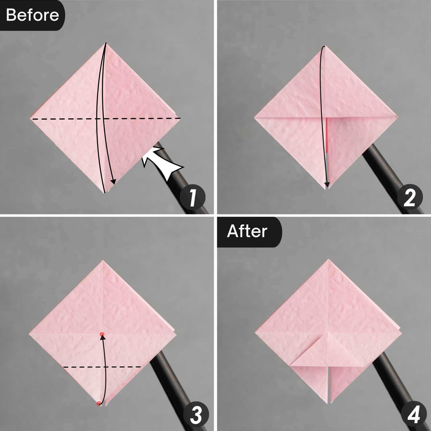 origami carnation | origamiok