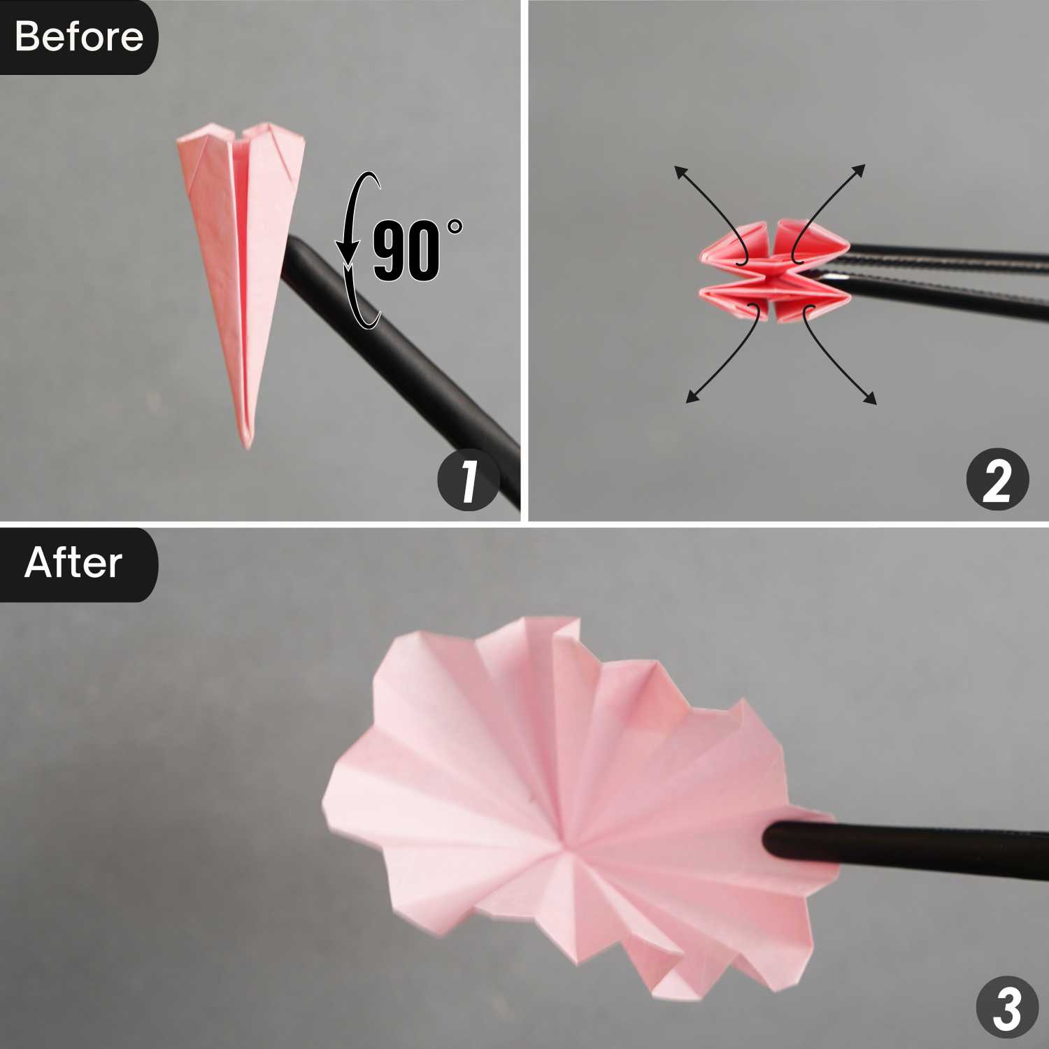 origami carnation | origamiok