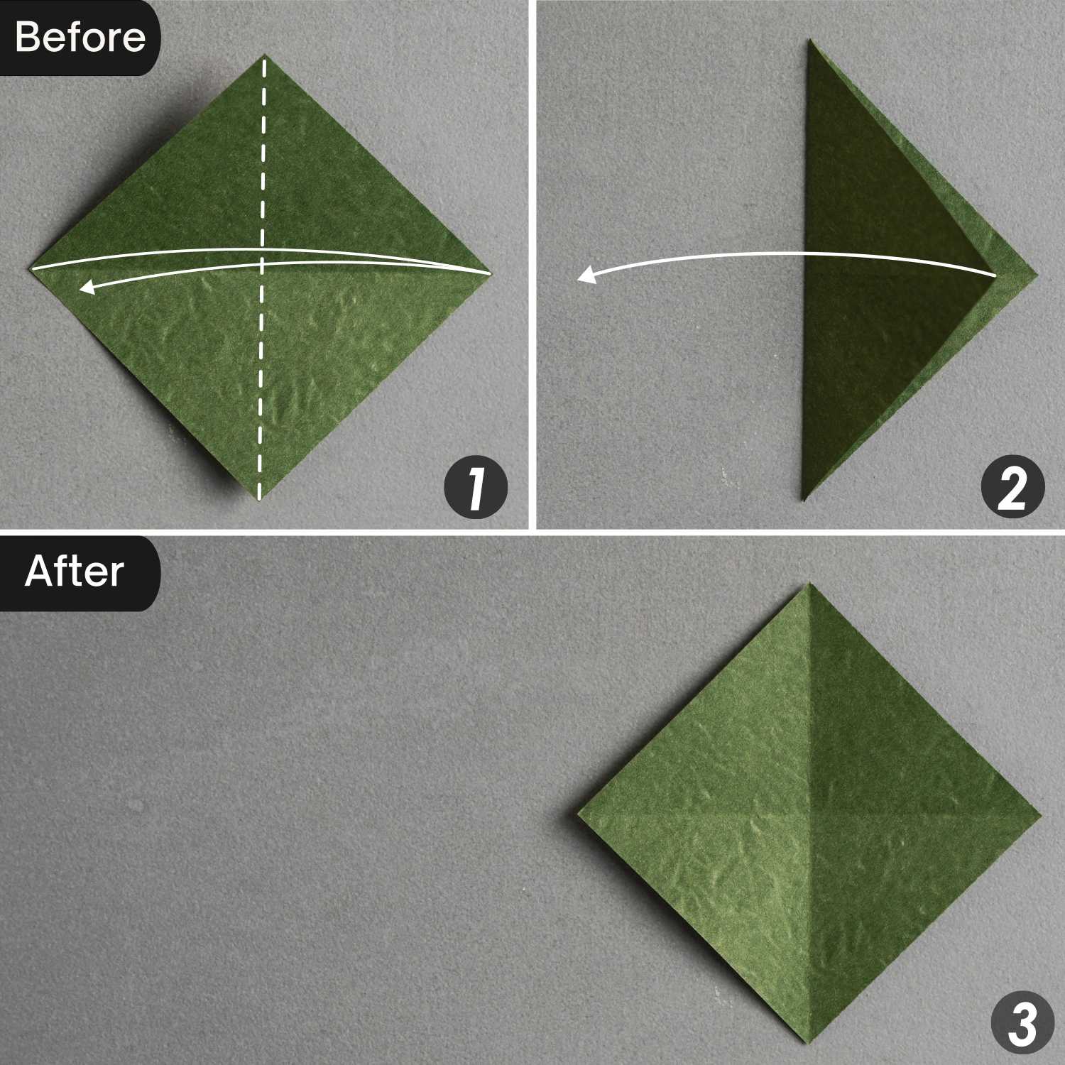 origami carnation pedicel | origamiok