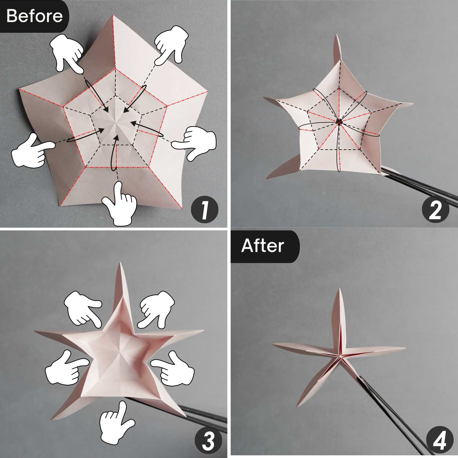 origami cherry blossom | origamiok