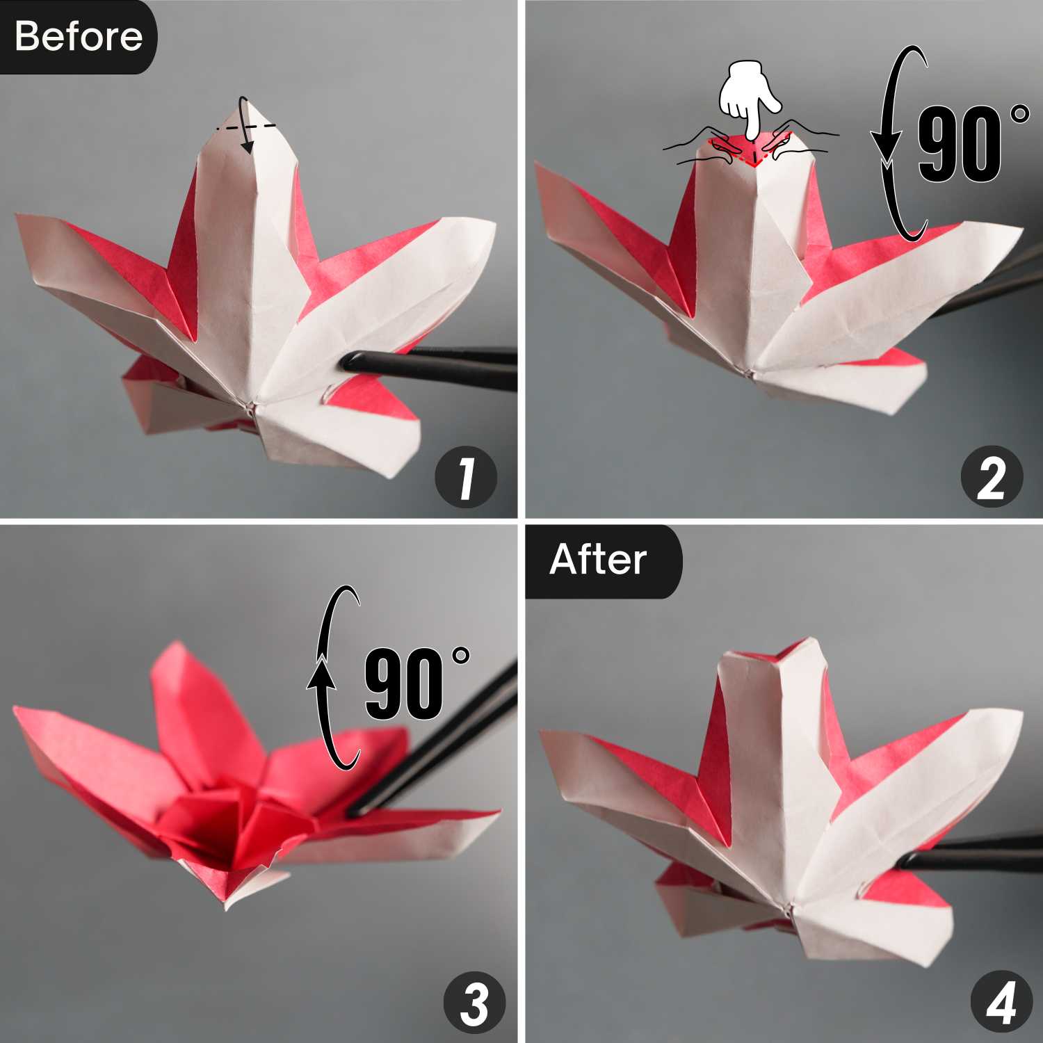 origami cherry blossom | origamiok