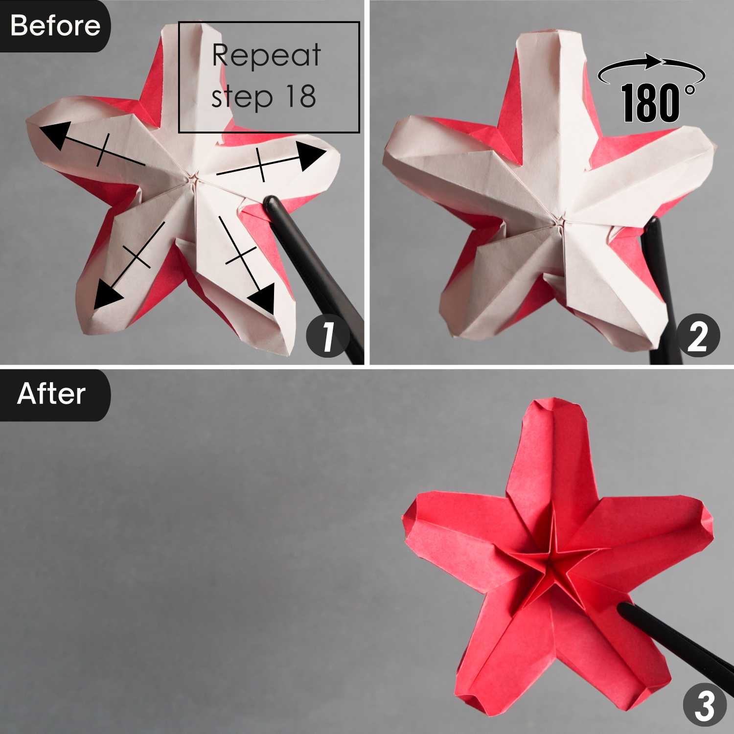 origami cherry blossom | origamiok