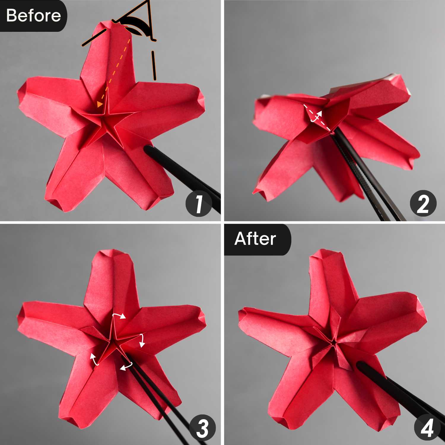 origami cherry blossom | origamiok