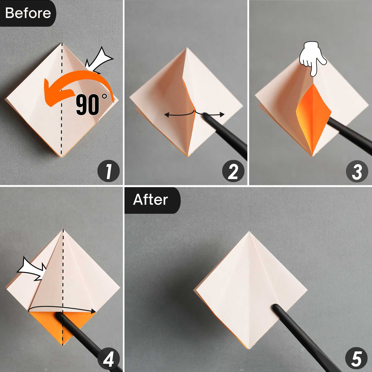 origami daisy | origamiok