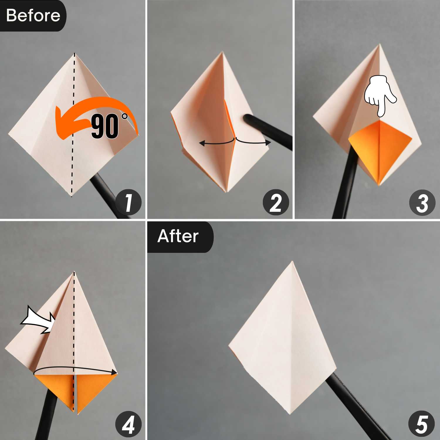 origami daisy | origamiok