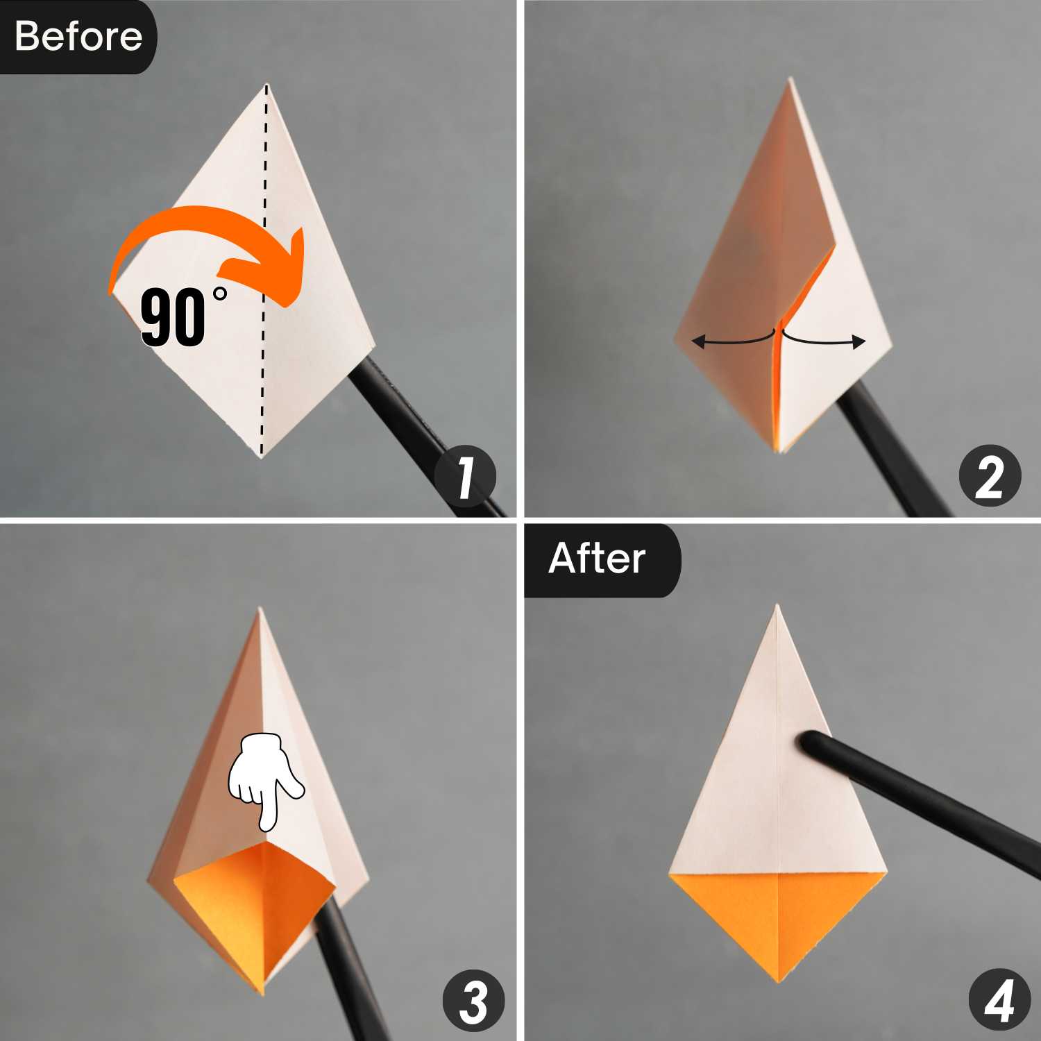 origami daisy | origamiok