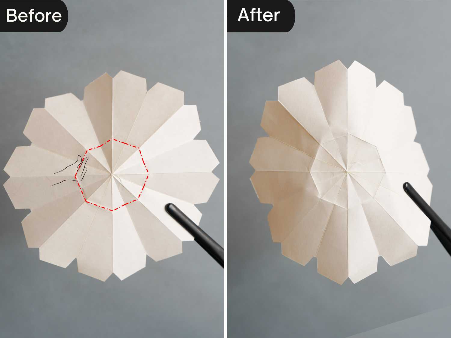 origami daisy | origamiok