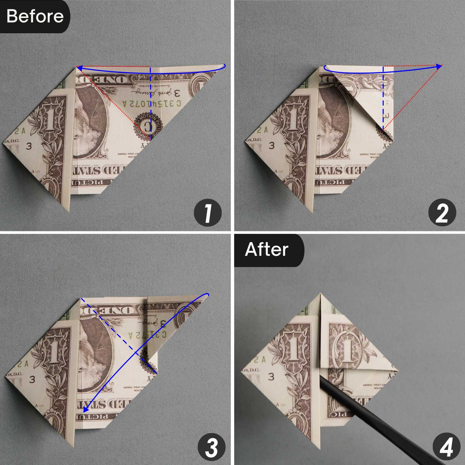 origami money boat | origamiok
