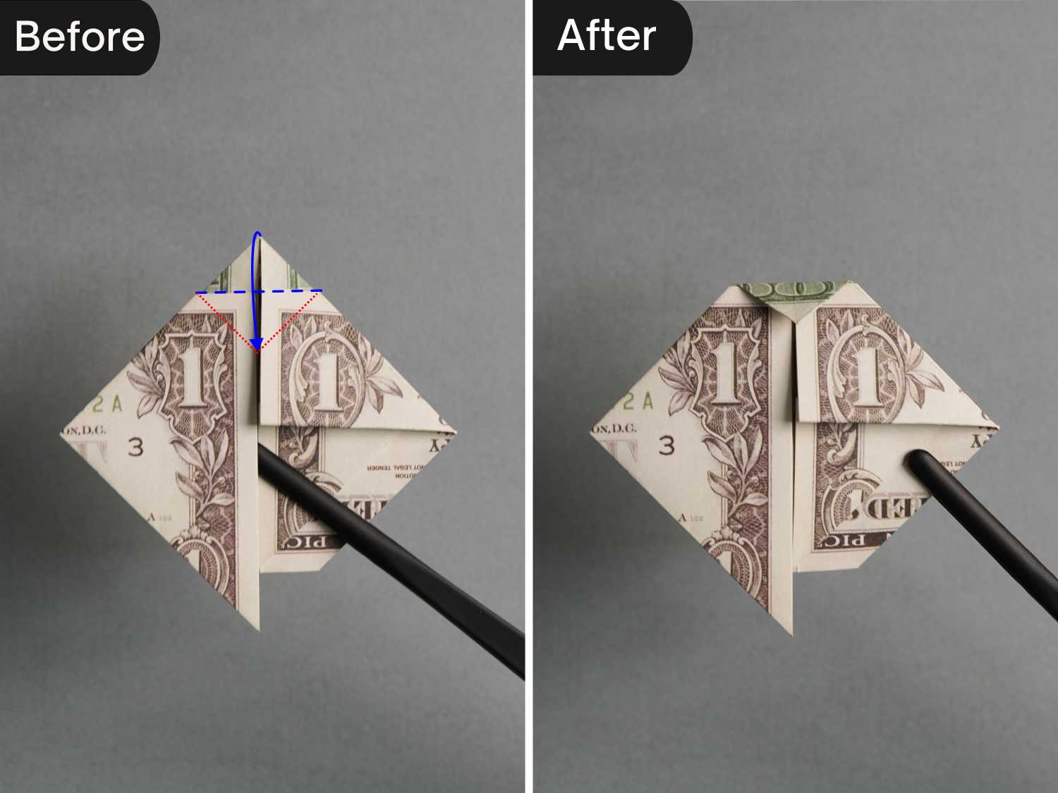 origami money boat | origamiok