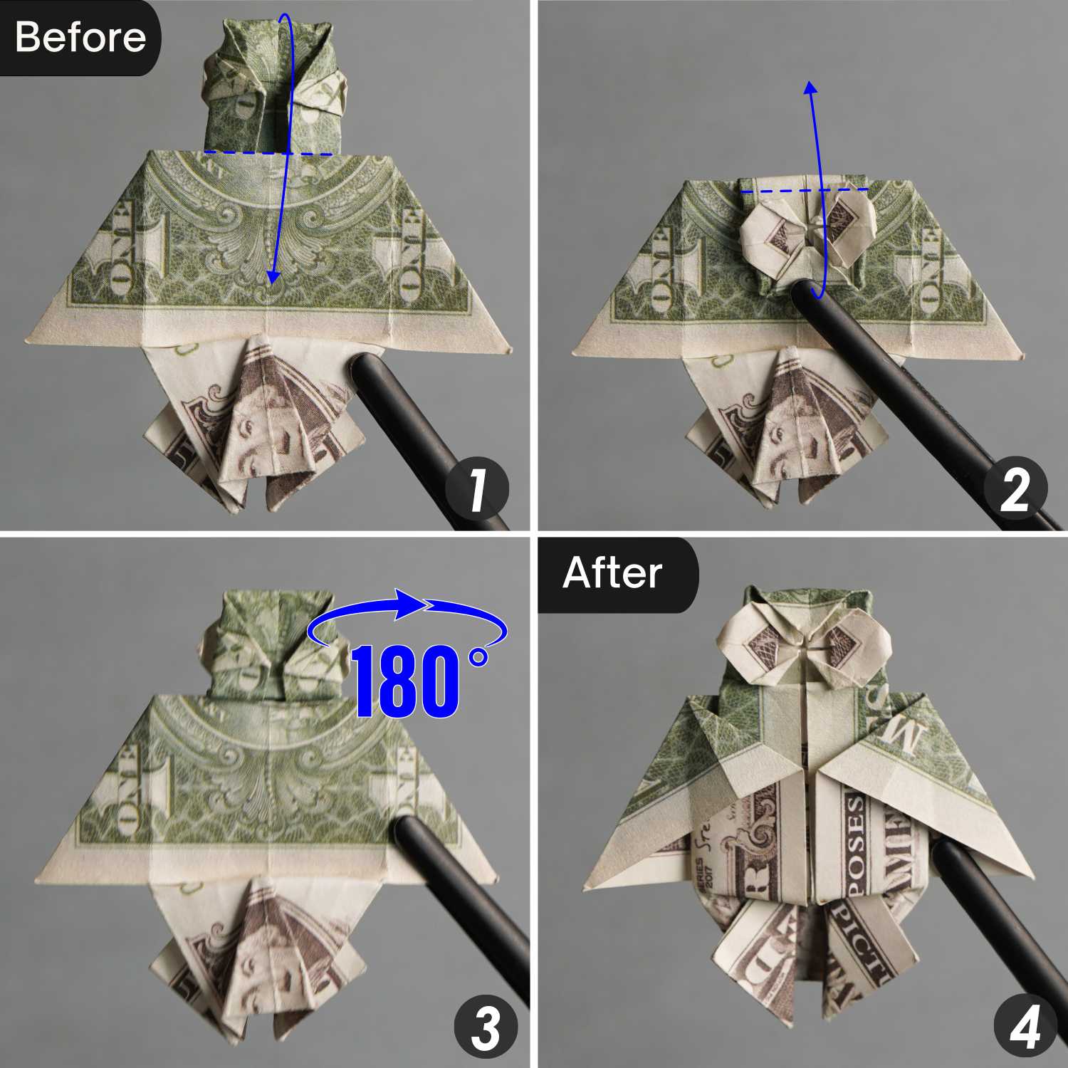 origami money owl | origamiok
