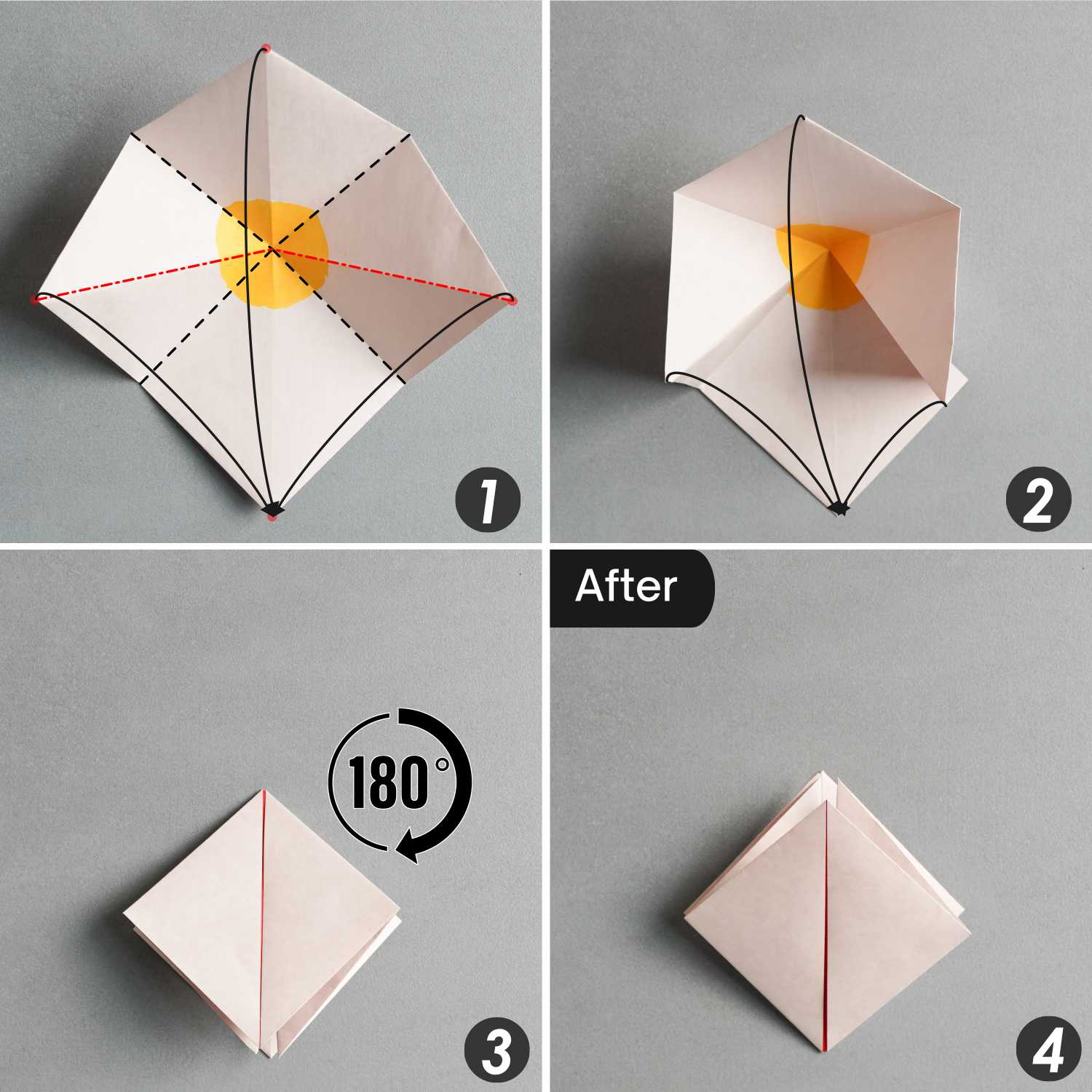 origami poinsettia | origamiok
