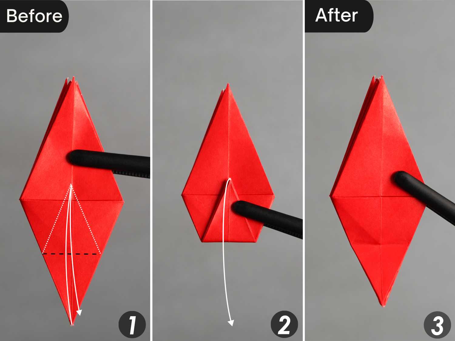 origami poinsettia | origamiok