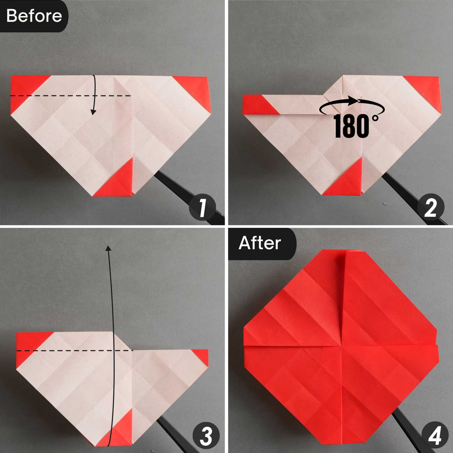 origami rose | origamiok