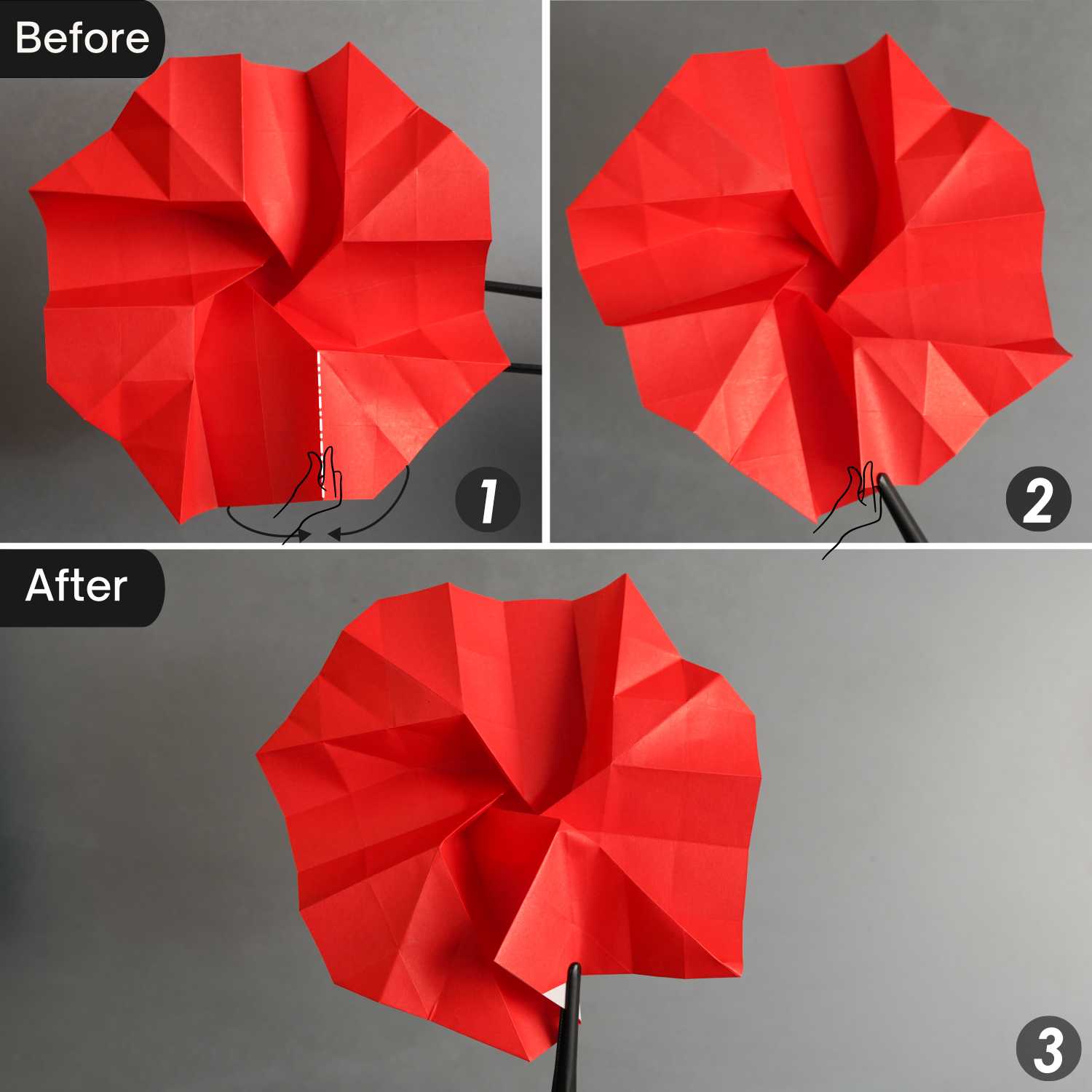 origami rose | origamiok