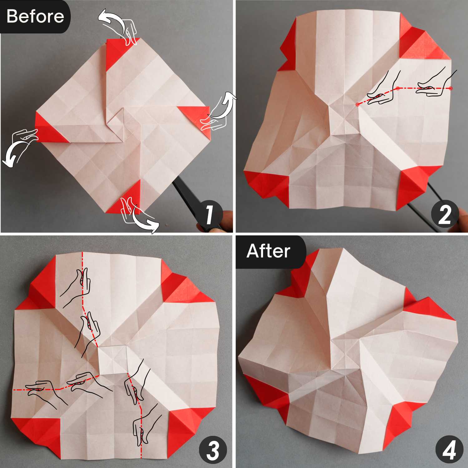 origami rose | origamiok