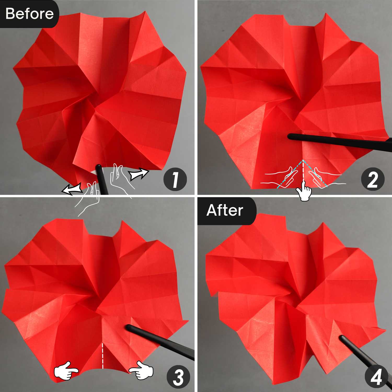origami rose | origamiok
