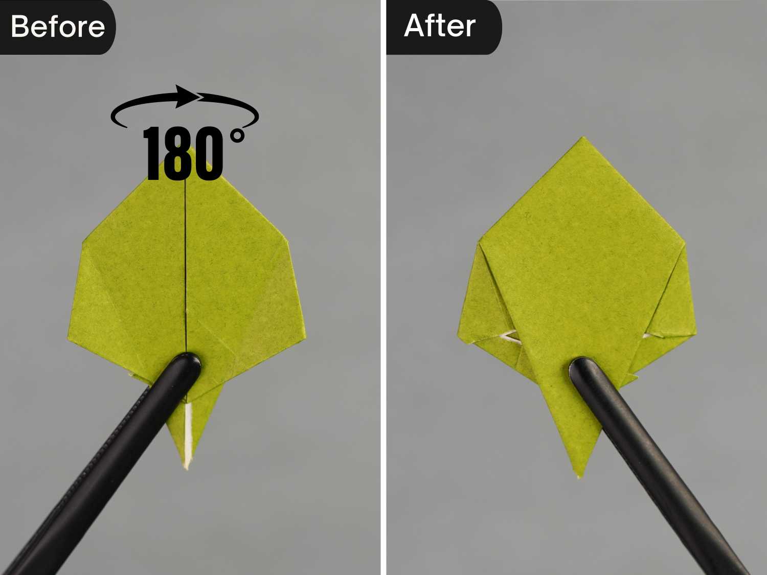 origami rose leaves | origamiok