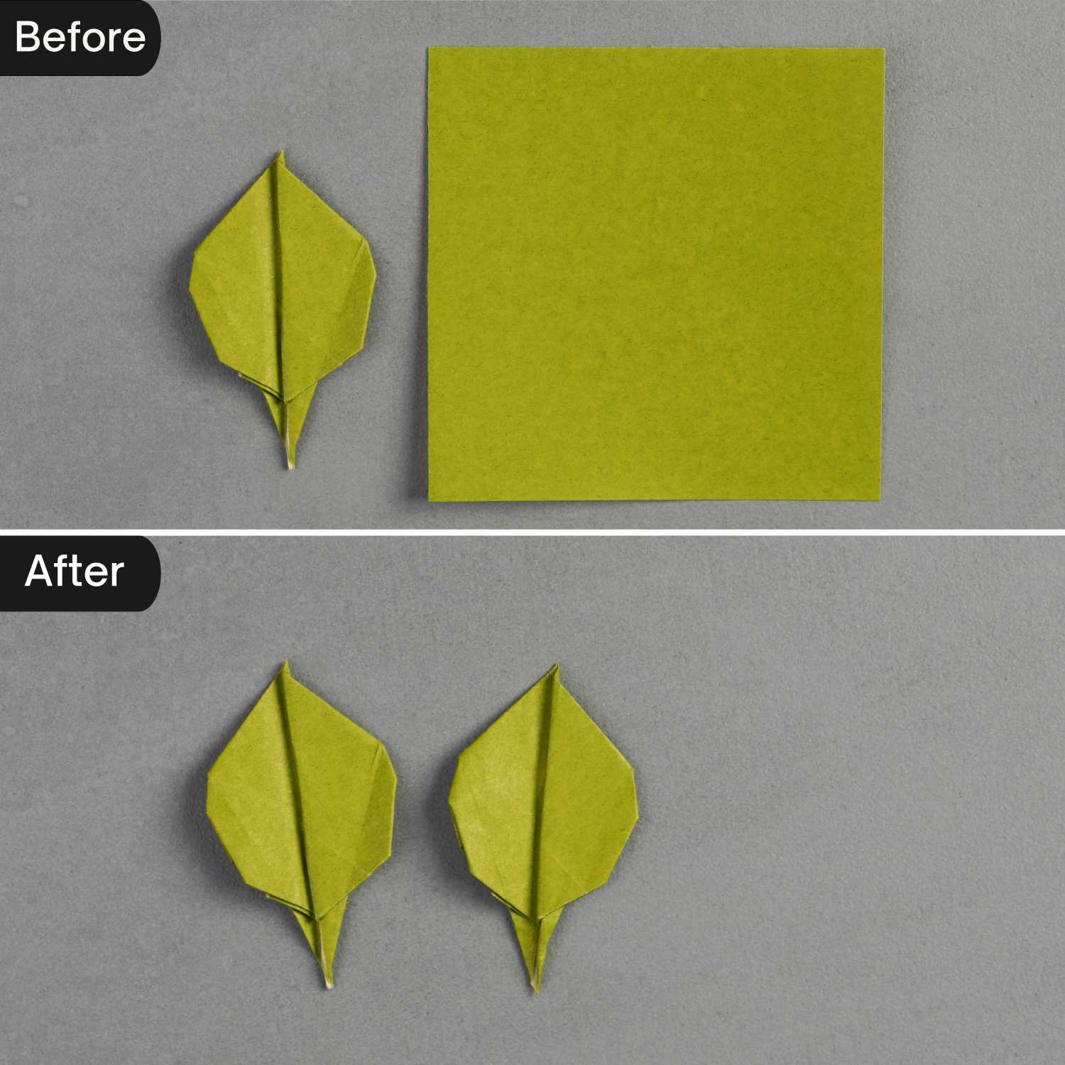 origami rose leaves | origamiok