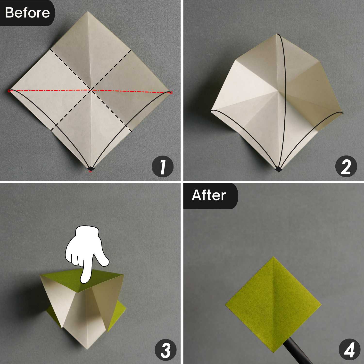origami rose | origamiok