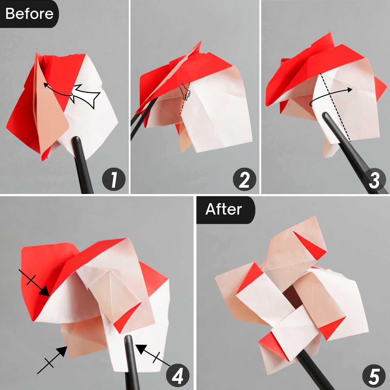origami rose phu tran variation | origamiok