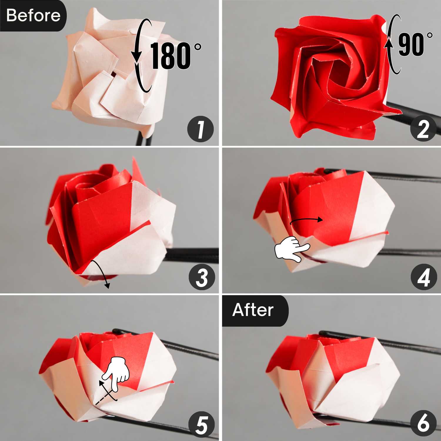 origami rose phu tran variation | origamiok