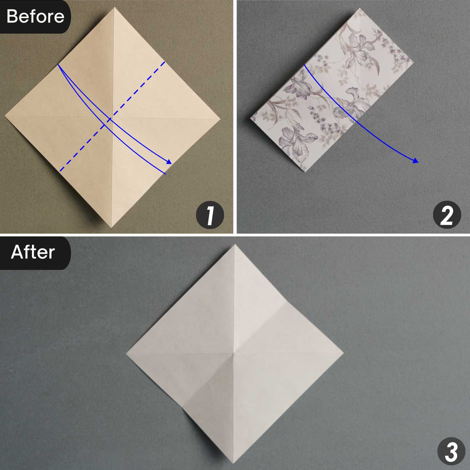 sticky note origami crane | origamiok