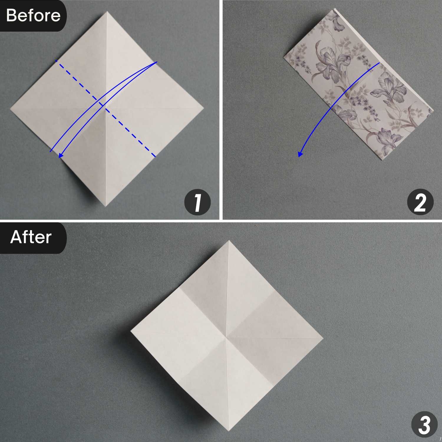 sticky note origami crane | origamiok