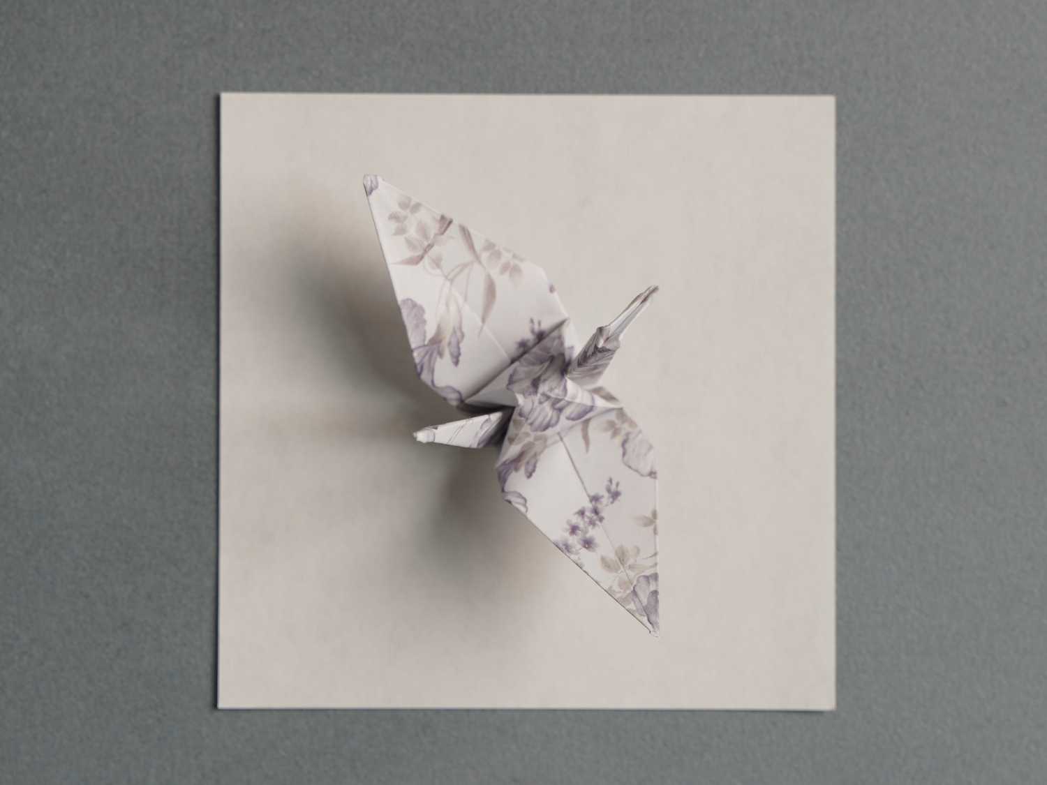 sticky note origami crane | origamiok