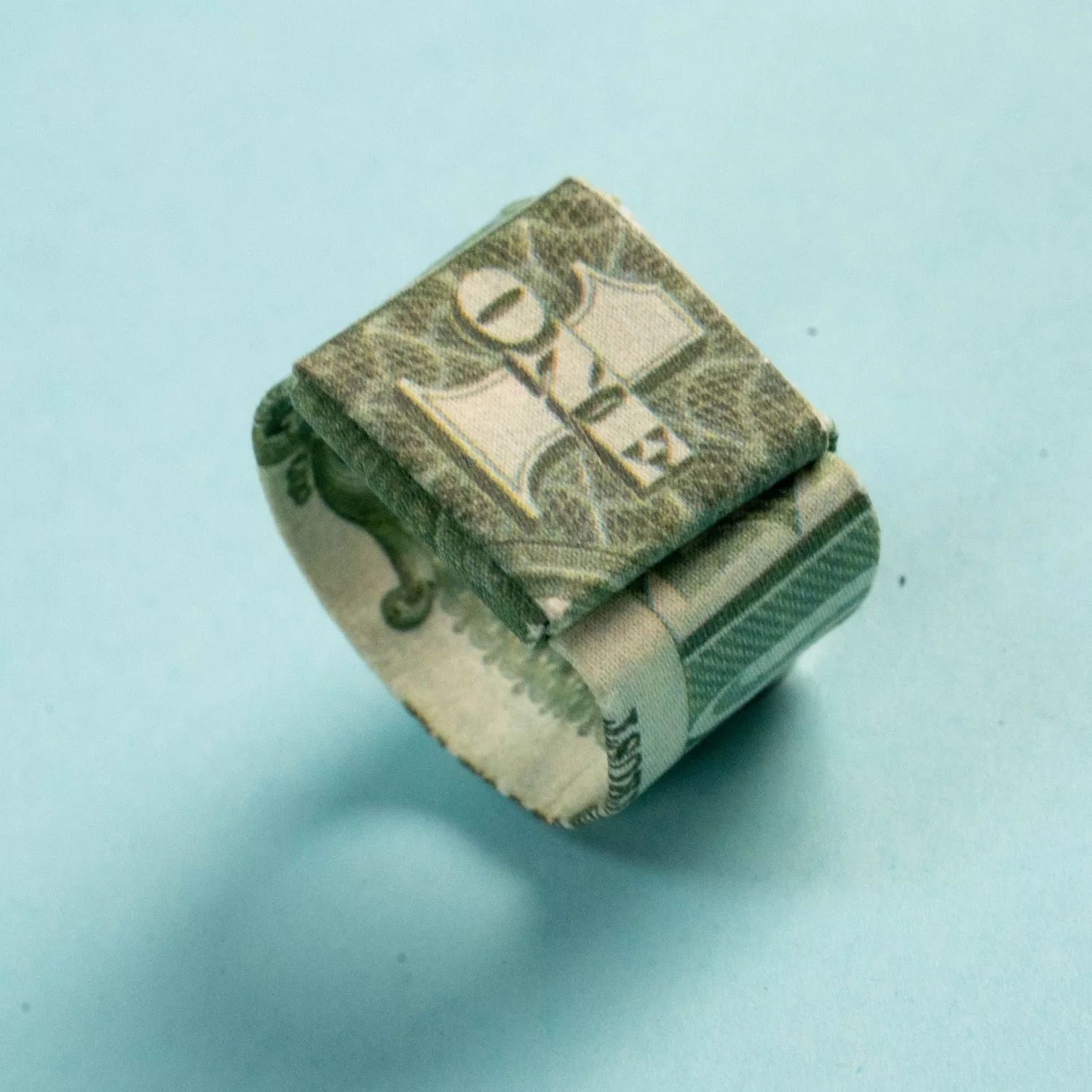 Dollar Bill Origami Ring | Origamiok