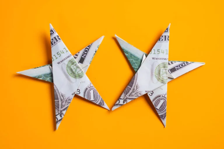 Easy Dollar Bill Origami Star Instruction