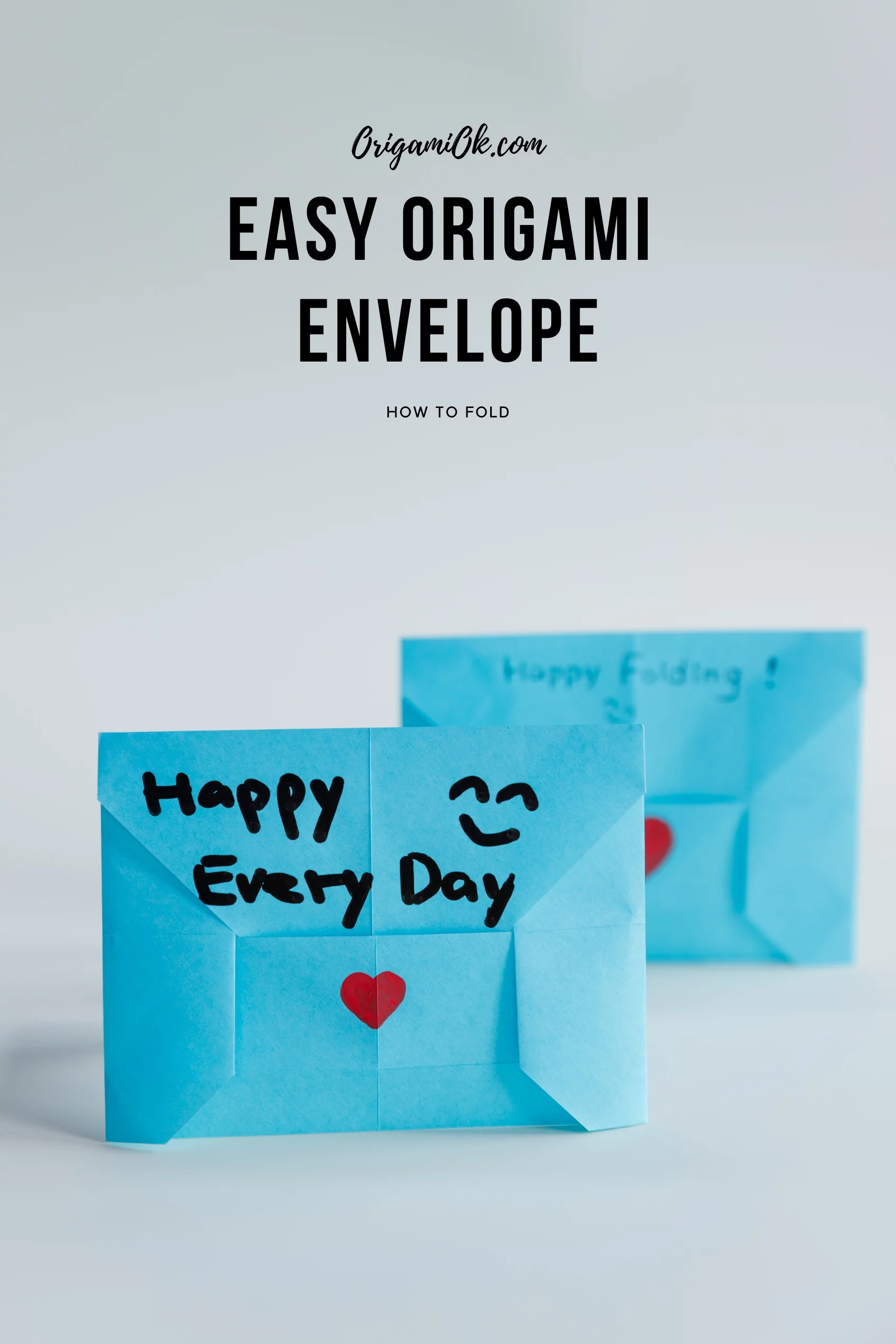 Easy Origami Envelope
