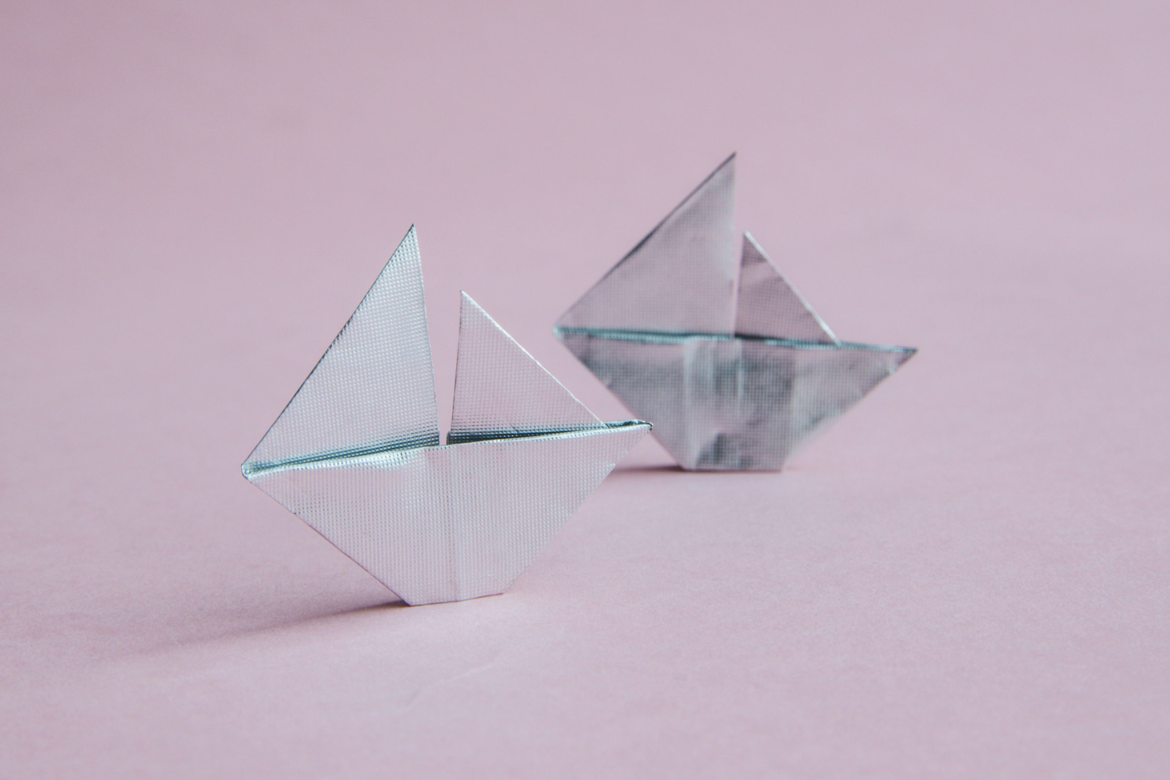 gum wrapper origami boat | origamiok