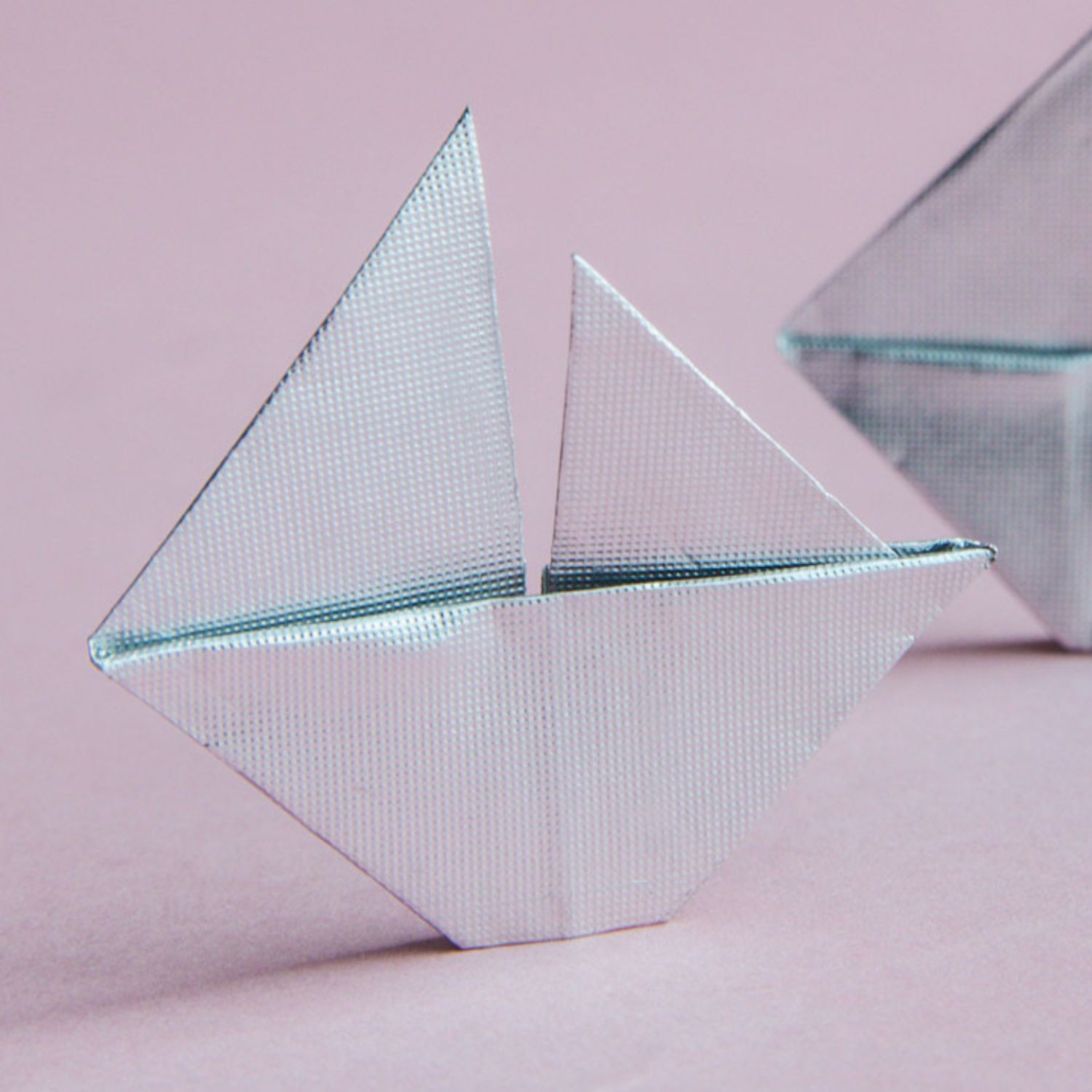 gum wrapper origami boat | origamiok