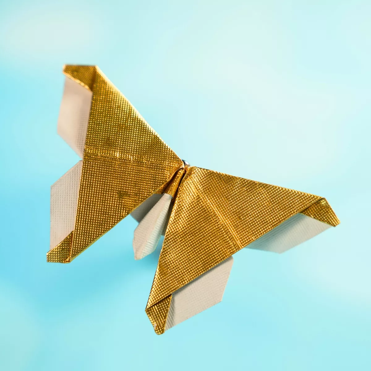 Gum Wrapper Origami Butterfly | Origamiok