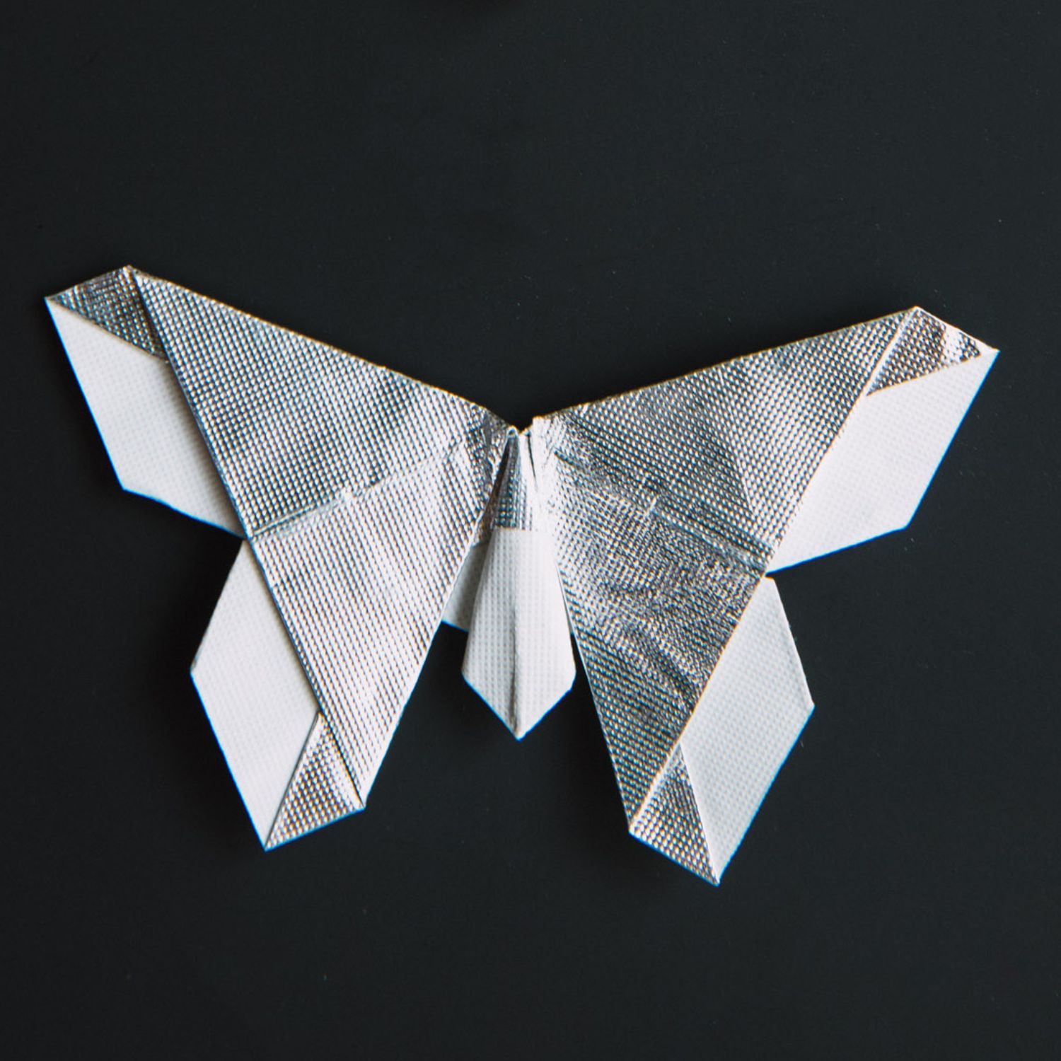 gum wrapper origami butterfly | origamiok