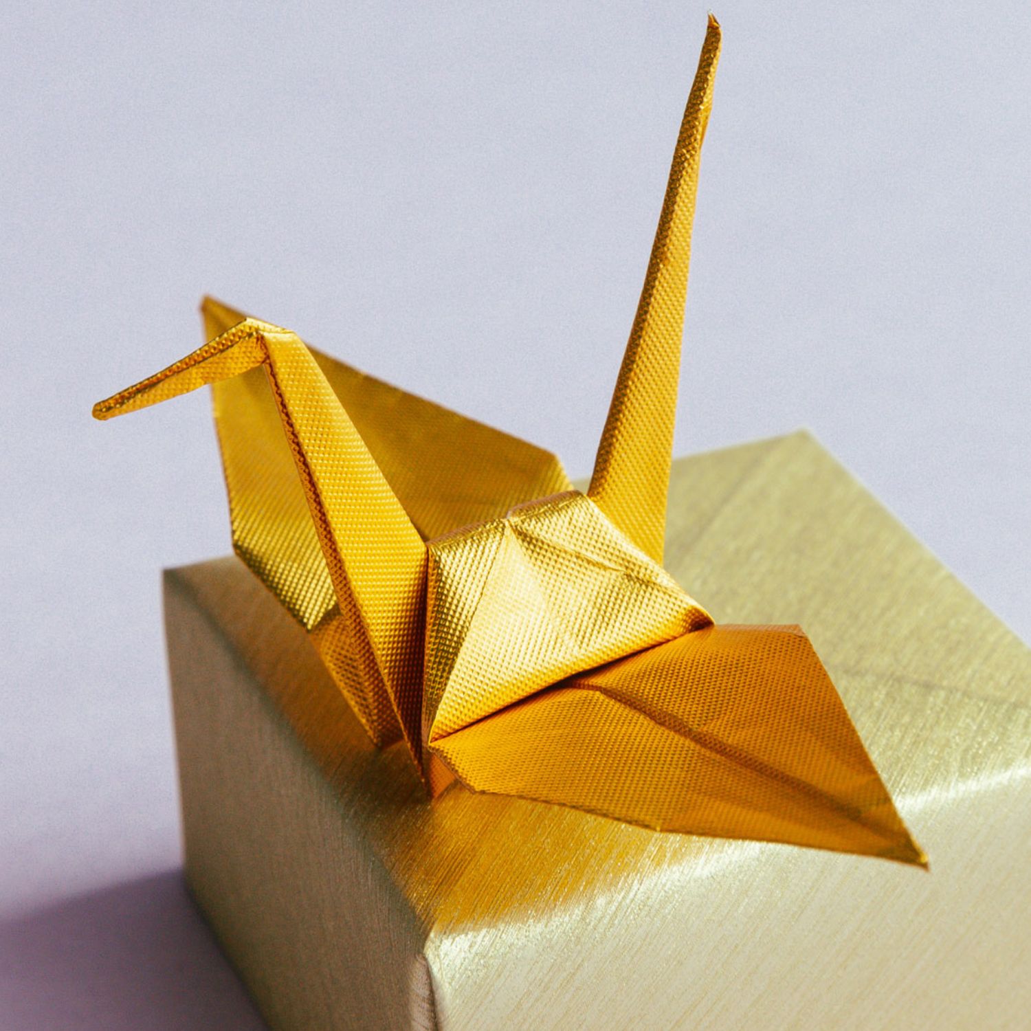 gum wrapper origami crane | origamiok