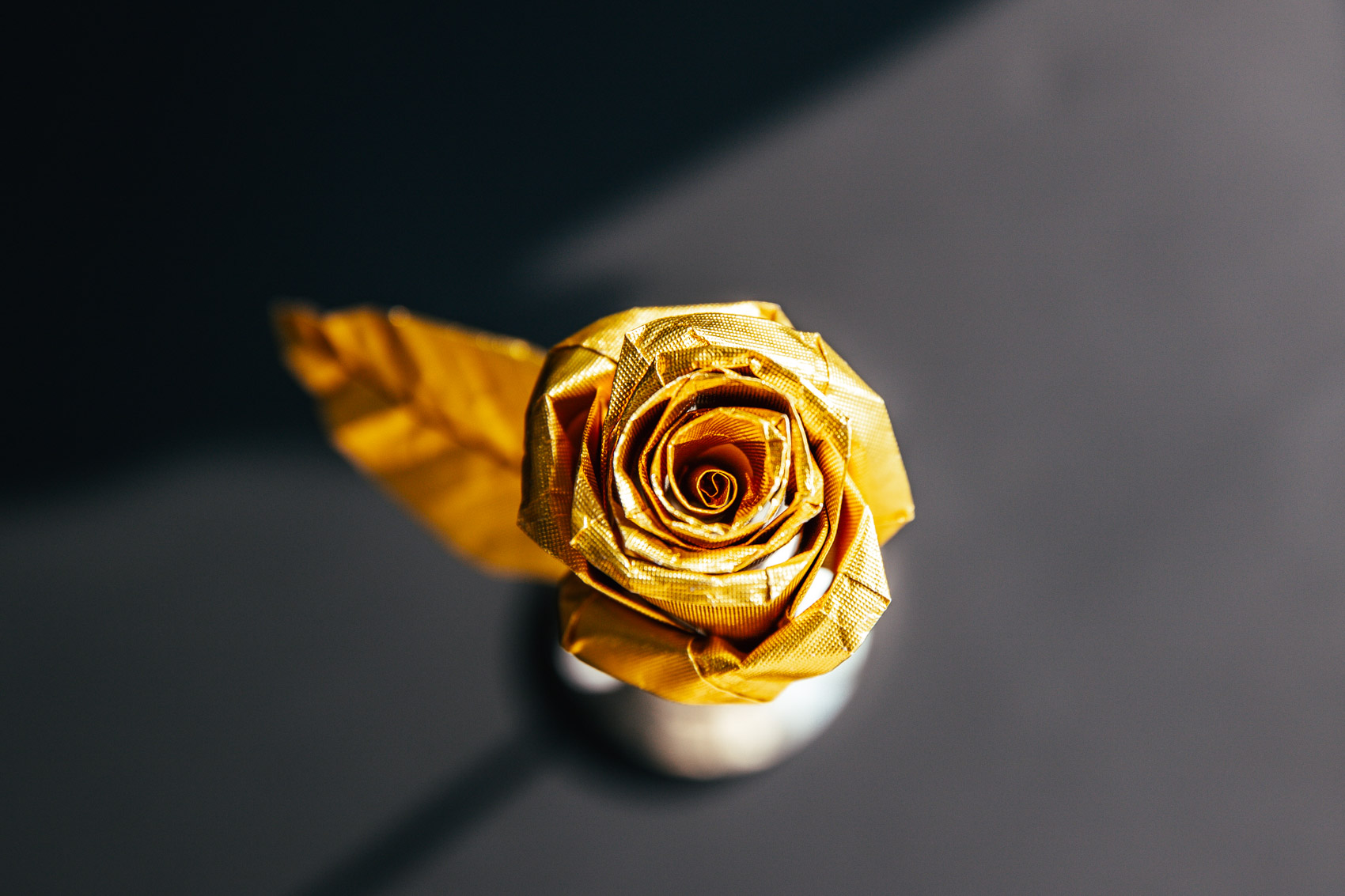 gum wrapper origami rose flower | origamiok