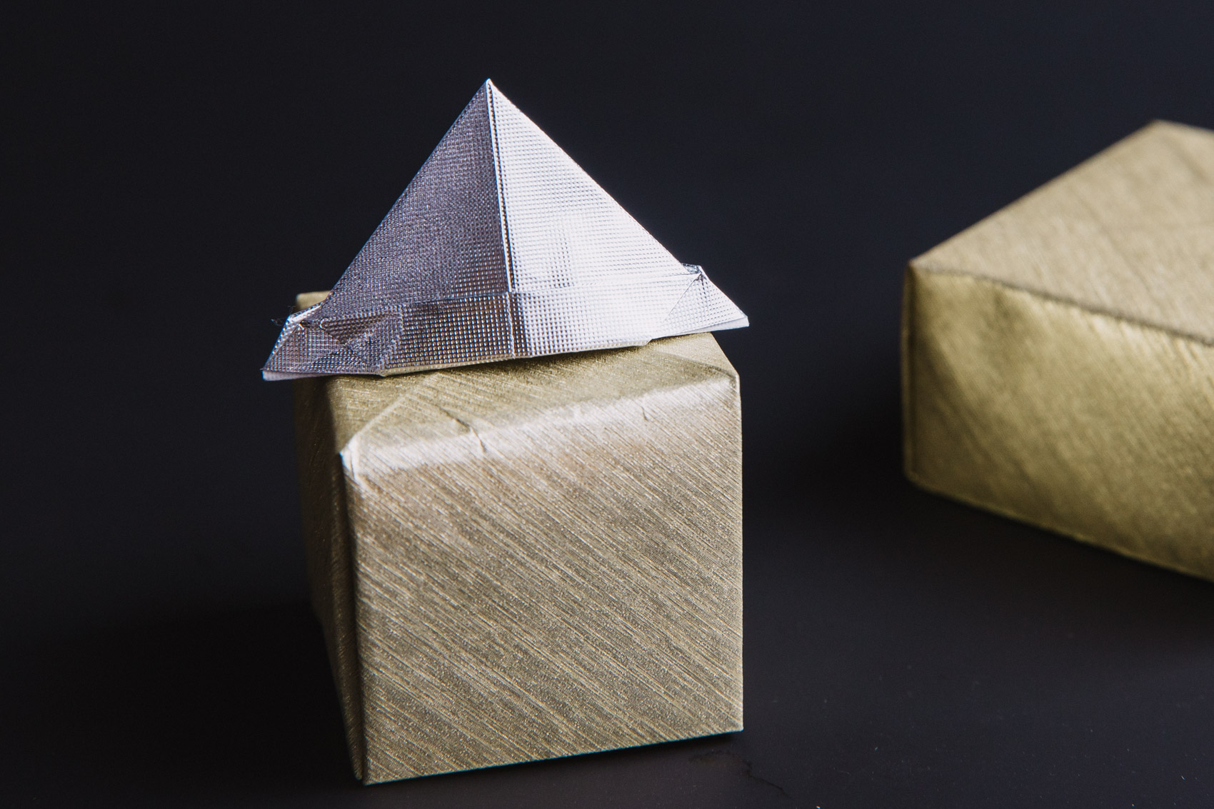 gum wrapper origami v | origamiok