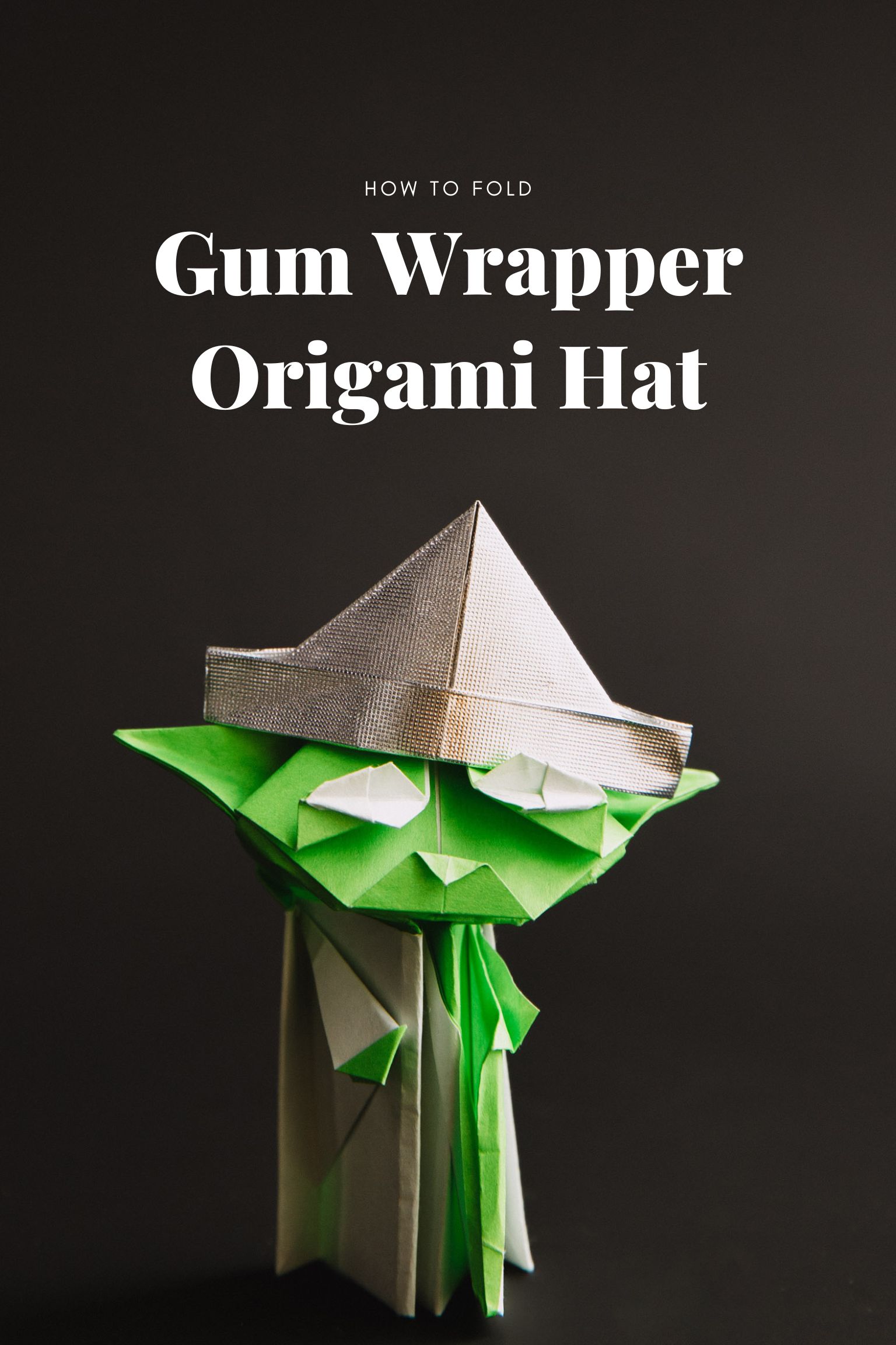 gum wrapper origami v | origamiok