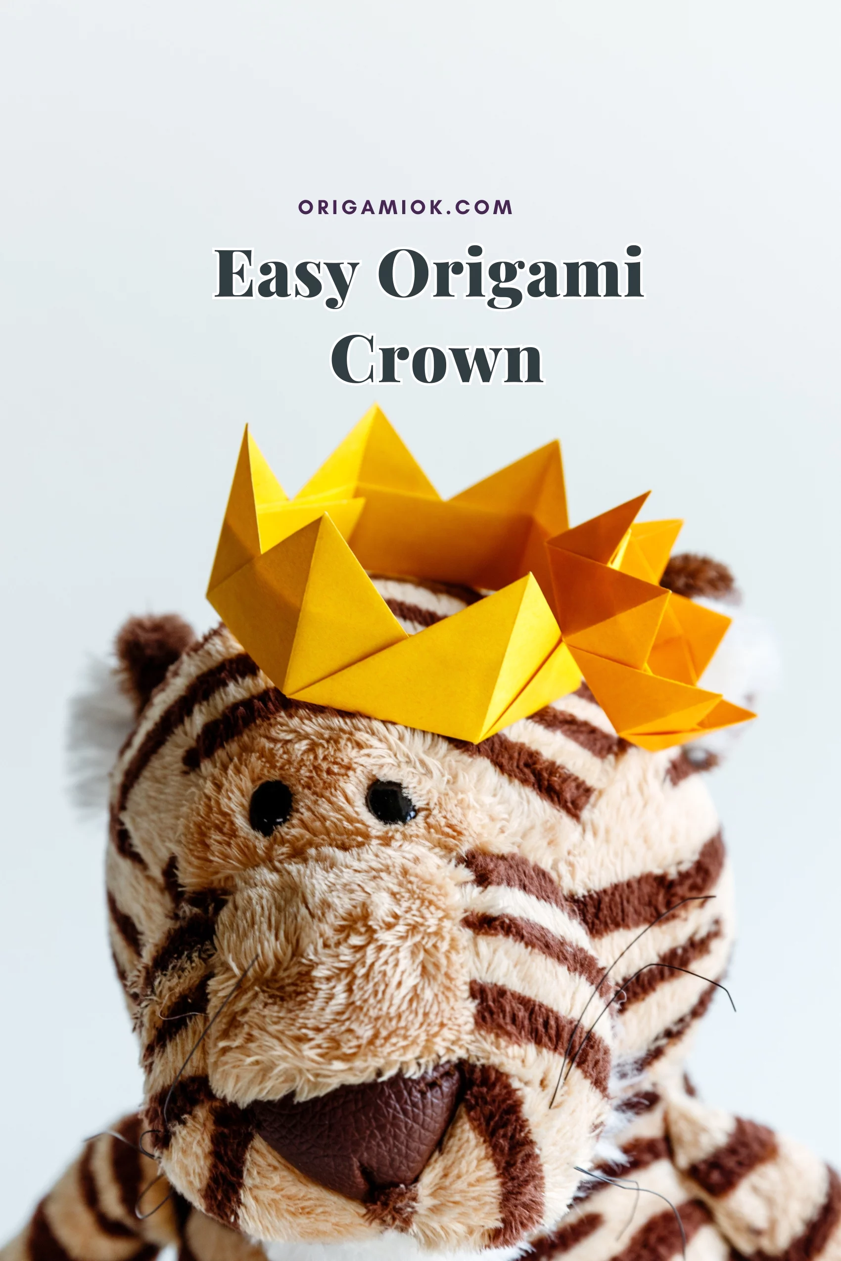 Origami Crown with 6 Pieces of Paper | origamiok