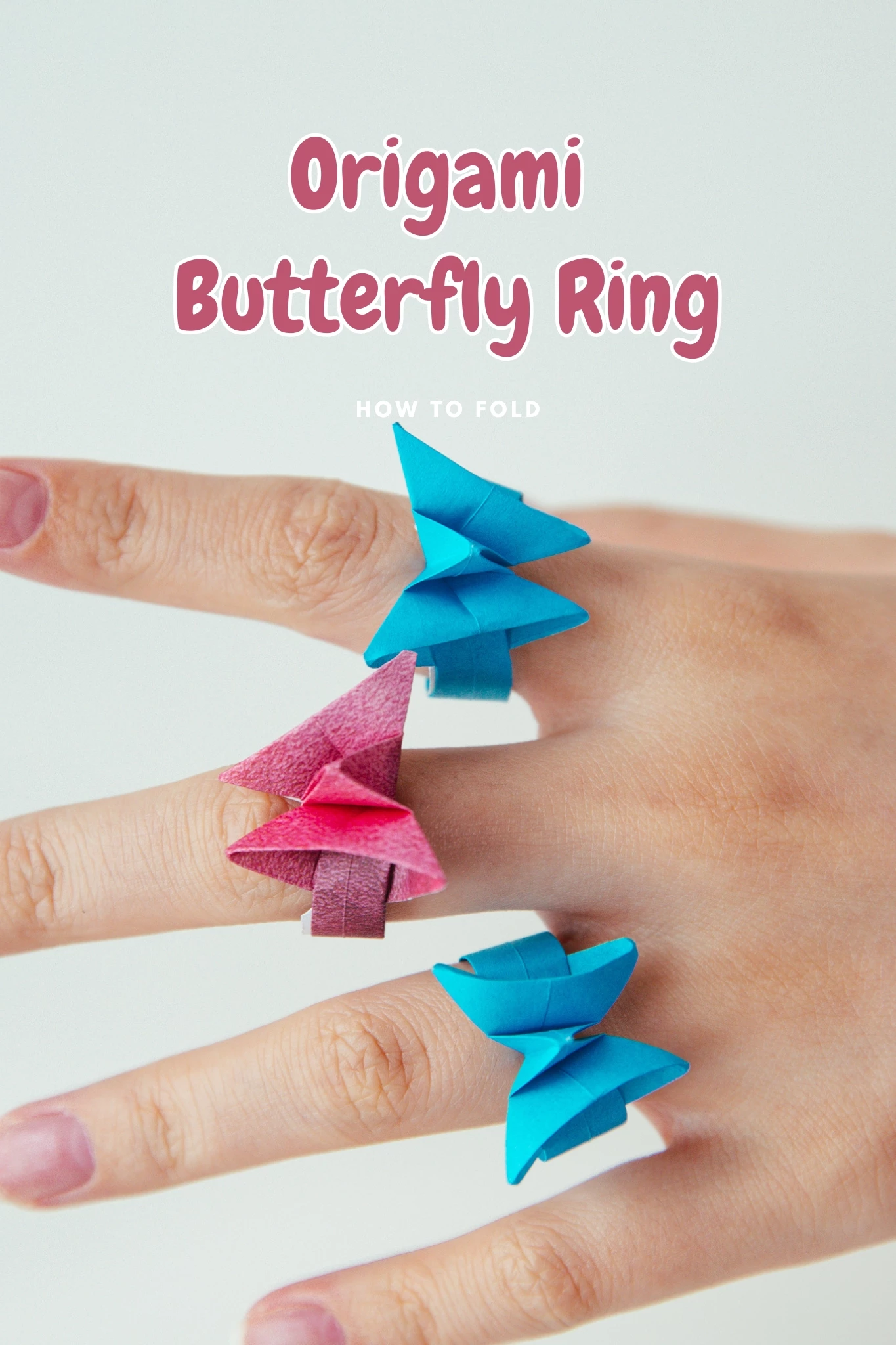 Origami Butterfly Ring