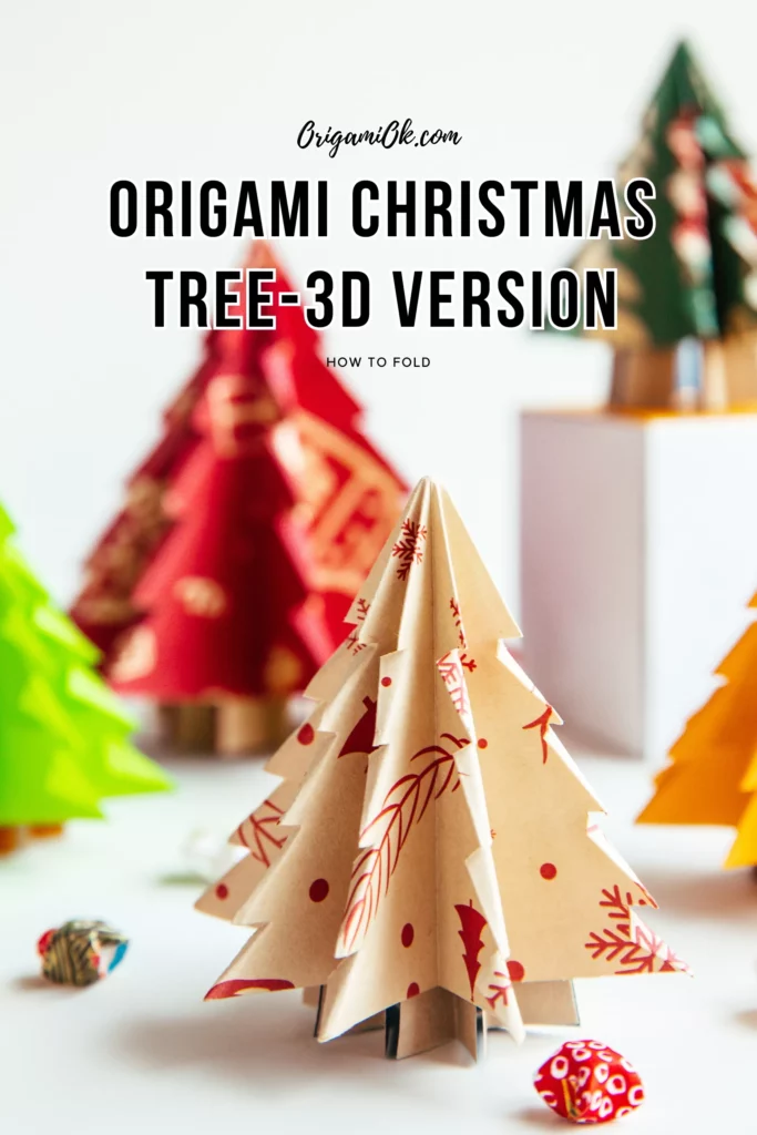 Origami Christmas Tree-3D Version